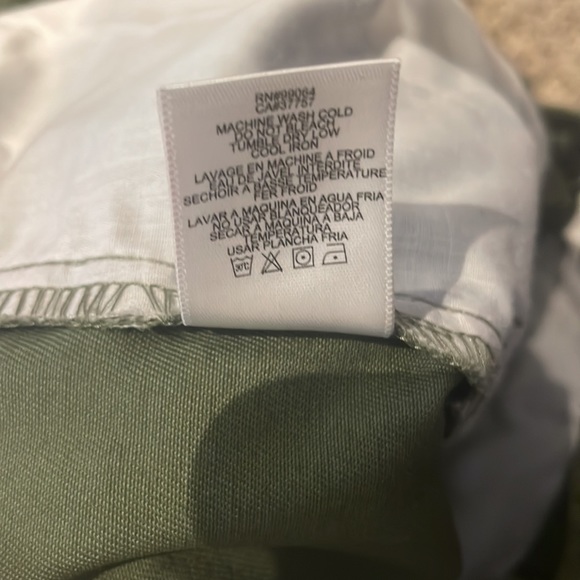 RVCA MENS GREEN WEEKEND CHINO SHORTS SZ 30 - Picture 5 of 6